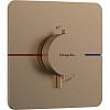 Термостат на 1 потребитель ShowerSelect Comfort Q для душа Brushed Bronze Hansgrohe (15588140) - small