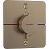 Термостат на 2 потребителя ShowerSelect Comfort Q для душа Brushed Bronze Hansgrohe (15583140) - small
