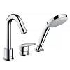 Змішувач для ванни Logis на 3 отвори Chrome Hansgrohe (71313000) - small