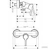 Смеситель для душа Talis S Chrome Hansgrohe (72600000), недорого - фото №3 - small