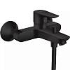 Смеситель для ванны Talis E Matt Black Hansgrohe (71740670) - small