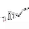 Смеситель для ванны Talis E на 4 отверстия Chrome Hansgrohe (71748000) - small
