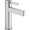 Змішувач для умивальника Finoris 110 з донним клапаном push-open Matt Black Hansgrohe (76020670) - small
