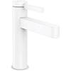Смеситель для умывальника Finoris 110 с донным клапаном push-open Matt White Hansgrohe (76020700) - small