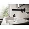Змішувач для умивальника Finoris 225 зі стіни Matt Black Hansgrohe (76050670), купити - фото №2 - small