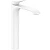 Змішувач для умивальника Vivenis 250 з донним клапаном pop-up, Matt White Hansgrohe (75040700) - small