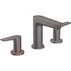Змішувач для умивальника Talis E на 3 отвори, Chrome Hansgrohe (71733340) Black Chrome - small