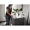 Змішувач для умивальника Finoris 230 2JET та д/к push-open, Matt Black Hansgrohe (76063670), недорого - фото №3 - small