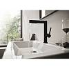 Змішувач для умивальника Finoris 230 2JET та д/к push-open, Matt Black Hansgrohe (76063670), ціна - фото №6 - small
