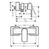 Смеситель для душа Vernis Shape Chrome Hansgrohe (71650000), недорого - фото №3 - small