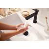 Смеситель Rebris S 110 Coolstart EcoSmart+ с д/к pop-up, Matt Black Hansgrohe (72588670), купить - фото №2 - small