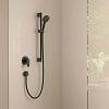 Смеситель для душа Vernis Blend скрытого монтажа D110 Matt Black Hansgrohe (71649670), купить - фото №2 - small