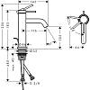 Змішувач Tecturis S 110 Fine CoolStart для умивальника, Chrome Hansgrohe (73320000), фото - фото №5 - small