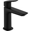 Смеситель Logis Fine 110 для умывальника без донного клапана Matt Black Hansgrohe (71253670) - small