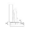 Адаптер для уменьшения глубины чашки Veosis 1,8 мм (9306263) Hettich, недорого - фото №3 - small