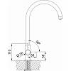 Смеситель Lina Clear Water хром Franke (120.0703.742), цена - фото №6 - small