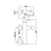 Смеситель для ванны Light, черный (LIG023NO) Paffoni, оптом - фото №12 - small