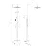 Душевая система Blu, белый (ZCOL632BO) Paffoni, купить - фото №2 - small