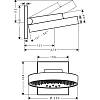 Верхний душ Hansgrohe Rainfinity 250 3jet Matt White Hansgrohe (26232700), в Украине - фото №4 - small
