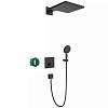 Душовий комплект Hansgrohe Raindance E/ShowerSelect E 7в1 Matt Black Hansgrohe (27939670) - small