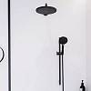 Верхній душ Hansgrohe Raindance S 240 Showerpipe PowderRain 1jet Matt Black Hansgrohe (27623670), купити - фото №2 - small