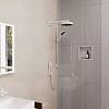 Верхній душ Hansgrohe Rainfinity 250 1jet Matt White Hansgrohe (26228700), купити - фото №2 - small