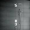 Верхний душ Hansgrohe Select E 300 3jet с держателем 390 мм Chrome Hansgrohe (26468000), недорого - фото №3 - small