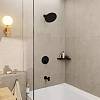 Верхний душ Hansgrohe Crometta S 240 1jet EcoSmart 9 л/мин Matt Black Hansgrohe (26724670), купить - фото №2 - small