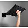 Верхний душ Hansgrohe Pulsify E 260 1jet EcoSmart Matt Black Hansgrohe (24331670), купить - фото №2 - small