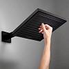 Верхний душ Hansgrohe Pulsify E 260 1jet Matt Black Hansgrohe (24330670), в Украине - фото №4 - small