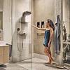 Боковой душ-полочка Hansgrohe Rainfinity 500 1jet Brushed Bronze Hansgrohe (26243140), в Украине - фото №4 - small