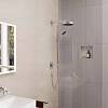 Верхній душ Hansgrohe Rainfinity 250 1jet EcoSmart Chrome Hansgrohe (26229000), купити - фото №2 - small