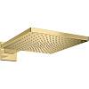 Верхній душ Hansgrohe Raindance E Overhead shower 300 1jet Polished Gold Optic Hansgrohe(26238990) - small