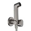 Комплект гігієнічного душу Hansgrohe S EcoSmart Brushed Black Chrome Hansgrohe (29232340) - small