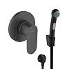 Комплект гигиенического душа Hansgrohe Vernis Blend Matt Black Hansgrohe (20230005) - small