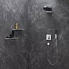 Верхний душ Hansgrohe Rainfinity 250 1jet с владельцем Chrome Hansgrohe (26226000), недорого - фото №3 - small