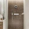 Верхній душ Hansgrohe Rainfinity 250 1jet з власником Matt White Hansgrohe (26226700), купити - фото №2 - small