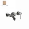 Смеситель для ванны 316 с изливом и переключателем, Warm Bronze Brushed PVD Gessi (54140-726) - small