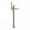 Смеситель для ванны Anello, напольный, наружная часть, Warm Bronze Brushed PVD Gessi (63328-726) - small