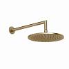 Верхний душ с кронштейном Anello 250 мм, warm bronze brushed PVD Gessi (63348-726) - small