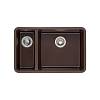 Мойка Under top DOUBLE marron (705*445mm.) гранит GRANADO - small