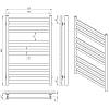 Полотенцесушитель Кватро П10 500 х 800 Laris, цена - фото №6 - small