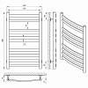 Полотенцесушитель Кватро Классик П9 400 х 700 Laris, цена - фото №6 - small