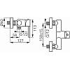 Смеситель Fiesta настенный для душа без душевого комплекта,  золото Ferro, недорого - фото №3 - small