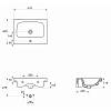 Умивальник меблевий MODUO 60х45 Cersanit, недорого - фото №3 - small