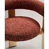 Стул обеденный Granite на 3 ножках терракотовый / натуральный, фото - фото №5 - small