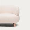 Кресло Luisa букле экрю, недорого - фото №3 - small
