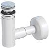 Сифон для умывальника Easy Clean, телескоп., сливная трубка d40 с розеткой Prevex - small