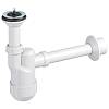 Cифон для умывальника Ventloc с шариком, с верхом, телескоп. труба d32/50 Prevex - small