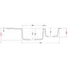 Мийка граніт Easy Corner aluminium 79 ELLECI, в Україні - фото №4 - small